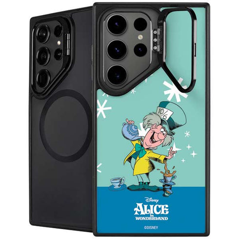 Disney Alice in Wonderland Mad Hatter Tea Party Galaxy S25 Ultra Kickstand Case